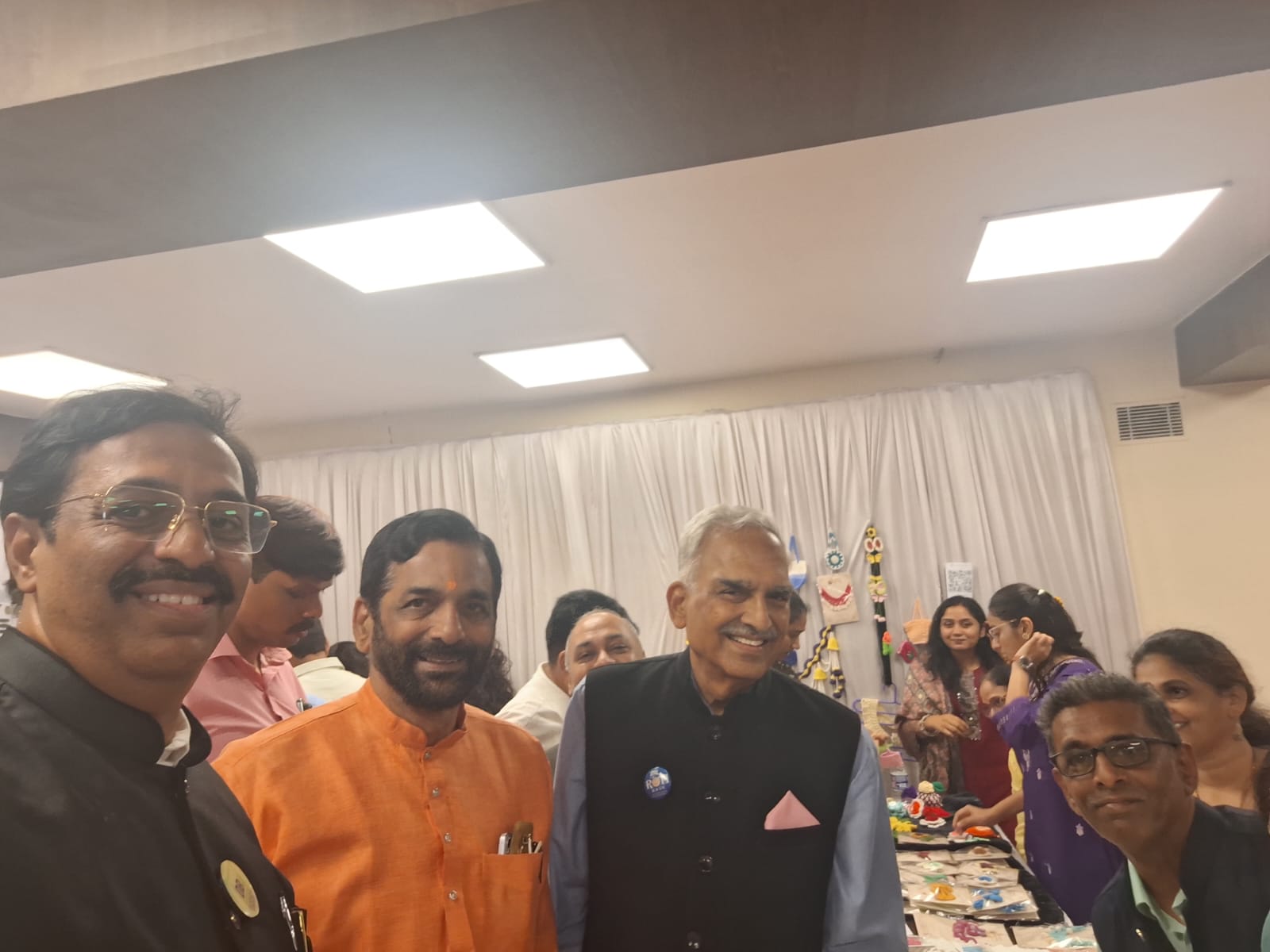 With Thane MLA Sanjay Kelkar and Shivanandan sir